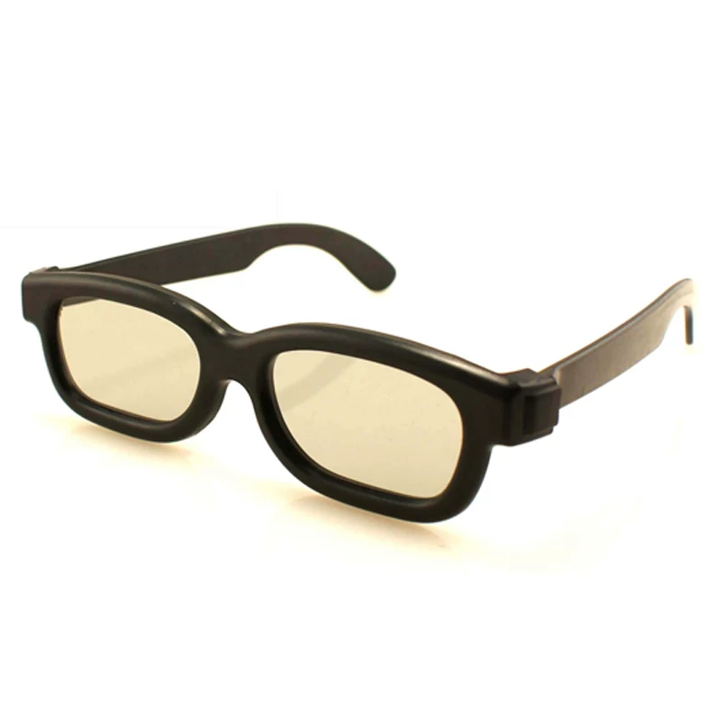 Круглые очки с централизованной polarized 3D, круглые поляризационные стерео dual пассивные театр