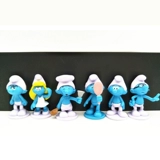 12 Smurfs сестра Голубая сестра Геге ведьм семейный семейный семейный семейный семейный семейный мультфильм персонаж ручного качания модель свинга