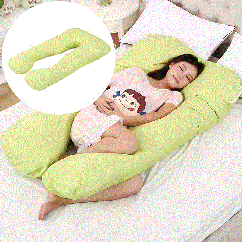 Pregnant Woman Pillow Side Lying Pillow Pure Cotton Utype J3smart