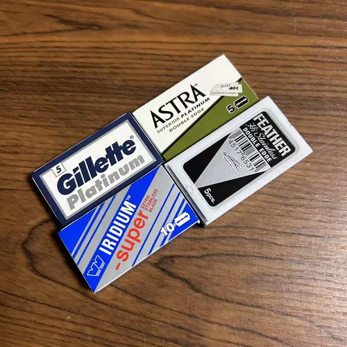 Старомодная двусторонная безопасная бритва, мужское лезвие, самолет