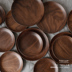 Đen Walnut Vòng Món Tráng Miệng Món Nhật Bản Phong Cách Bằng Gỗ Đồ Ăn Nhẹ Tấm Đĩa Trái Cây Ăn Sáng Tấm Gỗ Xuất Khẩu Món Ăn khay gỗ trang trí Tấm