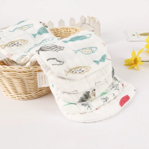 Хлопковая марлевая детская пеленка для новорожденных