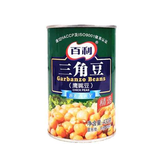 432G × 24 банки Belle Triangle Doue Eagle Mouth Bean Cans Bean Core Foods Ресторан западные блюда Salla