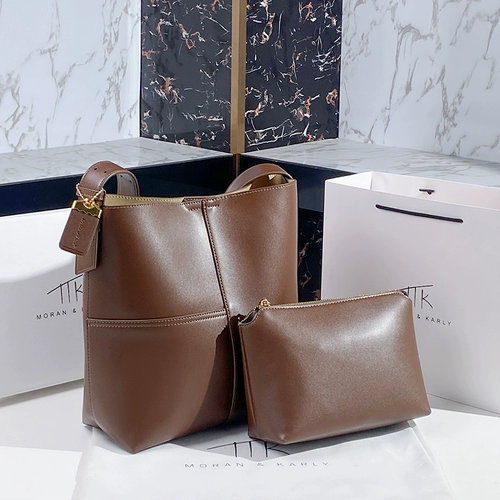 Демисезонная вместительная и большая сумка через плечо, сумка на одно плечо, из натуральной кожи, коллекция 2023, изысканный стиль