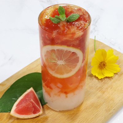 黑海盗寒天晶球水晶奶茶店专用原料蒟蒻粒原味黑糖免煮珍珠脆波波