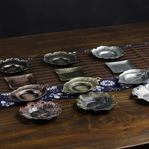 Джейн Цзяньцзин Новая чайная панель олова ручной работы молотка серебряный кунг -фу чай сталь сталь антицитиковые чайные детали