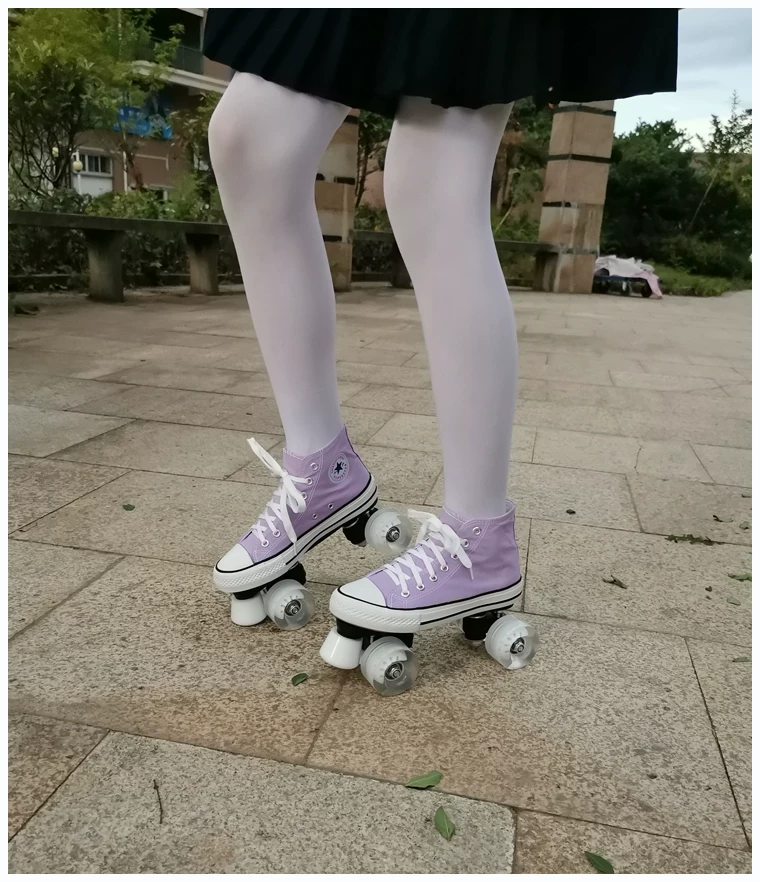 Flashing polyurethane skates, light-up wheels, multiple sizes (EU 30–44)