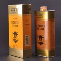 Отправить более легкие специальные аксессуары Zoro Gold Metal Kerosene 355MLZP, более легкое, масло, золотое масло Zoro, 1 бутылочные бутылки.