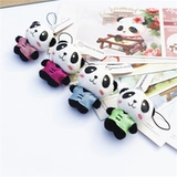 Плюшевая подвеска, кукла, ключница, плюшевое украшение на сумку, игрушка подходит для мужчин и женщин, панда, подарок на день рождения