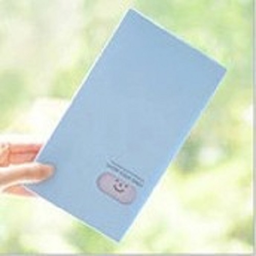 Sky BlueLomo card Card book album Small card Card book Business card folder Card bag 120 Jam capacity Card book