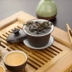Kungfu tea set hộ gia đình trà bát tím cát ba bát chén gốm lớn bìa bowl set với nắp sản xuất bia trà bát bình ủ trà 10l Trà sứ