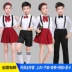 Liuyi hiệu suất nam và nữ điệp khúc phù hợp với máy chủ dress phù hợp với trẻ em của trang phục nam dài tay trường tiểu học trẻ em