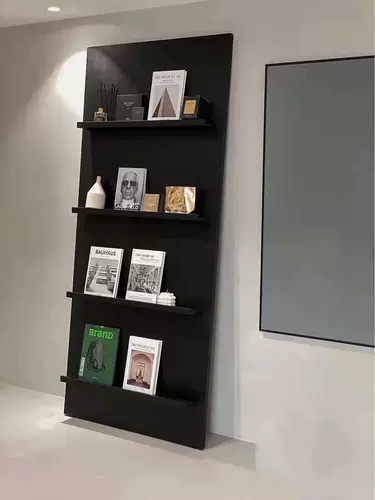 Минималистичная книжная полка, система хранения, многослойный журнал, популярно в интернете, делается под заказ