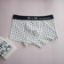 Cặp đôi đồ lót cotton nam boxer nữ tam giác chấm in đồ lót dễ thương đồ lót hàng hiệu Cặp đôi