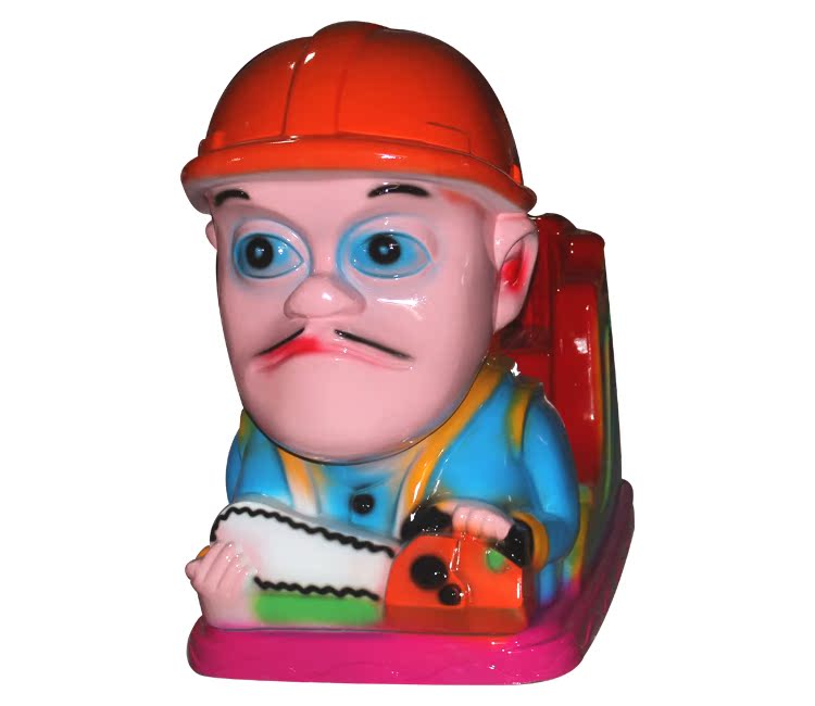 厂家直销熊出没之光头强儿童投币摇摆机遥遥车