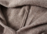 Ткань, цветная зимняя кашемировая толстовка с капюшоном, термобелье для отдыха