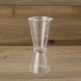 Bar Soul Pc смола прозрачная полоса Подробная сумма масштаба 30/50 вина Cup Cup Professional Barting Meter