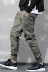 Tide thương hiệu quần ống loe quần thể thao nam quần ống rộng quần nam phiên bản Hàn Quốc của xu hướng quần âu mùa thu - Crop Jeans