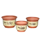 Дышащий керамический очень большой цветочный горшок, орхидея