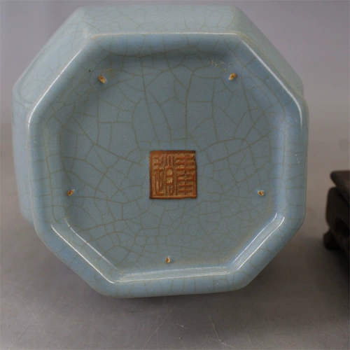 Песня ru kiln tianqing glaze тонкая шина открытая бутылка для ушей антикварные ветераны фарфоровые антикварные фарфоровые украшения