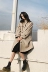 Zhuangzhuang mùa đông Hàn Quốc tính khí áo dài nữ chic len áo cao đẳng gió áo len thủy triều áo khoác gió nữ Trung bình và dài Coat