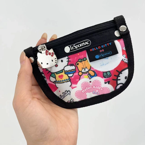 Кошелек, маленькая сумка через плечо, милая ключница, мультяшный картхолдер, наушники, система хранения, небольшая сумка, тканевый мешок, бумажник