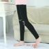 Cô gái cộng với quần legging nhung mặc quần dài trẻ em dày hơn quần ống rộng chân quần thun cotton cotton mùa thu đông quần áo bé trai Quần