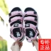 Giày dép nữ cân bằng mới của phụ nữ Công ty TNHH Giày dép nam giới NB & NF Giày dép nam Velcro Summer Couple Dép hở ngón xăng đan đế bằng Giày thể thao / sandles