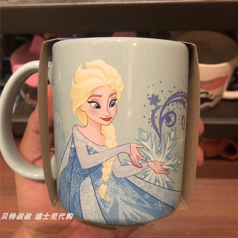 Princess AliceShanghai Disney Purchasing agent Mickey Minnie Aisha Vigny Donald Duck Steve lovers ceramics Mug Water cup