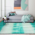 Đơn giản Nhật Bản sáng tạo gradient màu xanh bàn cà phê phòng khách thảm ins Bắc Âu phòng ngủ cạnh giường ngủ matless mat Thảm