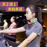 Headscarf Street Dance Head Mặt Bìa Ma Thuật Bib Thể Thao Kem Chống Nắng Che Tai Mask Câu Cá Khăn Trùm Đầu Bao Gồm Cá Mập Trắng khăn ống chống nắng