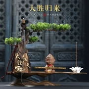 New Trung Quốc hiên boutique antique đồ trang trí sáng tạo Zen phong gỗ chảy ngược hương văn phòng Goku đồ đạc trong quà tặng