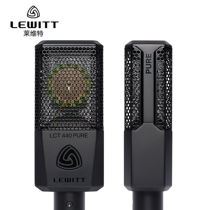 Каптаторный микрофон Levit 440 для компьютера, запись, анкер, прямой эфир, полный комплект, звуковая карта Aiken 4nano