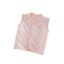 Sơ sinh vest màu cotton 0-3 tháng 6 mùa xuân và mùa thu phần mỏng vest trẻ em bé vest bé vest cardigan