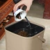 Trà gia dụng thùng trà dư lượng thùng với bìa Kung Fu trà xô trà đặt phụ kiện thoát nước thùng rác có thể nhựa nhỏ chất thải xô