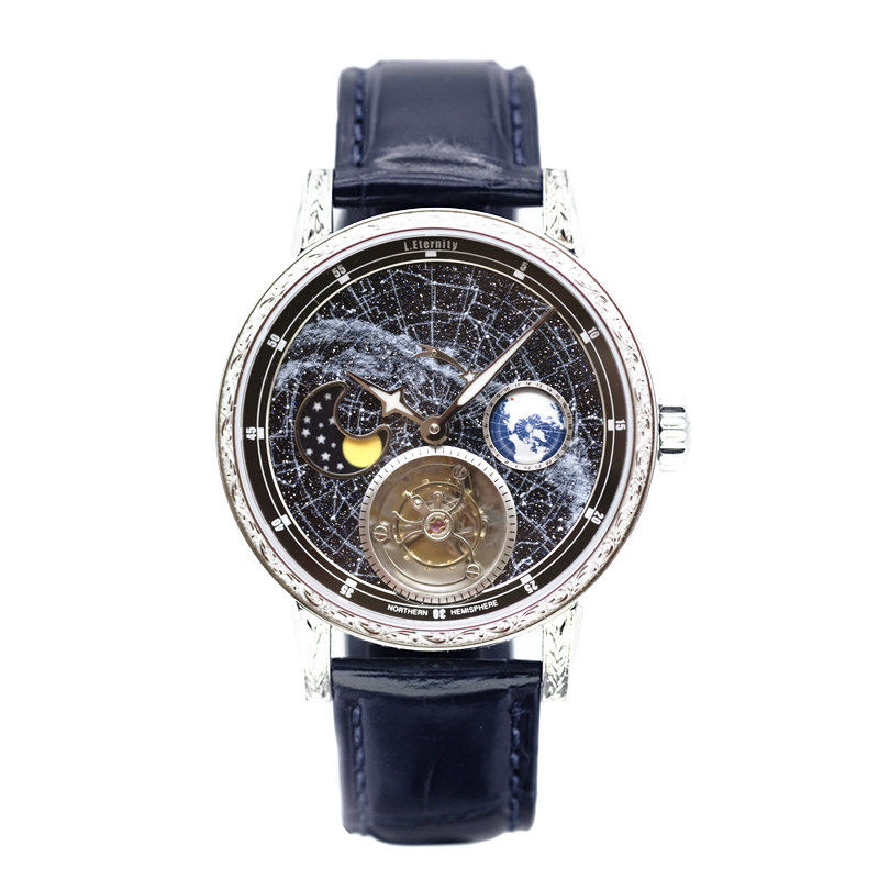 Itnadi L Eternity Third Generation Starry Sky Earth Moon Motion Tourbillon New 2022 Mechanical Watch Www Buychinesehandbags Com Buy China Shop At Wholesale Price By Online English Taobao Agent
