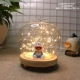 Sáng tạo Doraemon led ánh sáng ban đêm leng keng mèo trang trí cây lửa hoa bạc bìa thủy tinh sao tặng bạn gái món quà sinh nhật - Trang trí nội thất