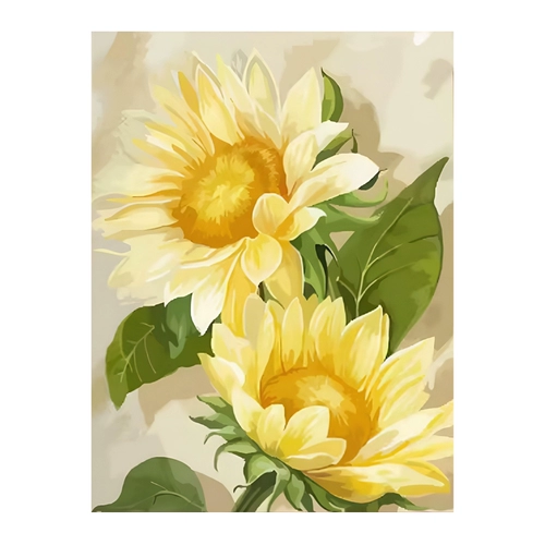 Sunflower Cross 2024 Новая линейная вышивка гостиная маленькая ресторан