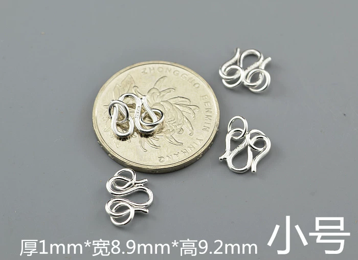 S925, аксессуары, ожерелье, браслет, образец серебра 925, DIY