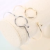 Hàn quốc phiên bản của vòng đeo tay nữ vòng đeo tay đơn giản sinh viên Châu Âu và Mỹ trang sức Sen Sở của bạn gái tay đồ trang sức hoang dã Hàn Quốc mở vòng đeo tay