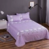 2 m Khăn bông trải giường giường đơn ký túc xá bông 180x200 mảnh phù hợp với phong cách mục vụ phòng ngủ hoa - Khăn trải giường Khăn trải giường