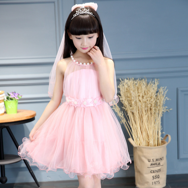 女童夏装新款时尚公主连衣裙