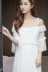 Áo trễ vai ngọt ngào cho cô gái váy ngủ phiên bản Hàn Quốc của sân công chúa lớn váy lưới phương thức phục vụ nhà điên mùa hè - Đêm đầm Đêm đầm