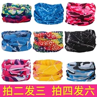 Loạt các Ma Thuật Turban Nam Giới và phụ nữ Cưỡi Thiết Bị Thể Thao Kem Chống Nắng Windproof Khăn Mặt Nạ Cổ Bao Gồm Mặt Nạ Tai khăn ống chống nắng nữ