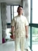 Của nam giới Tang phù hợp với ngắn tay phù hợp với trung niên ông nội ăn mặc mùa hè phong cách Trung Quốc gió quốc gia cha Han quần áo