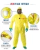 Ansell Microguard 3000 axit sunfuric kiềm thủy ngân một mảnh tách rời có nắp quần áo bảo hộ chống hóa chất quần áo bảo hộ cách ly thí nghiệm 