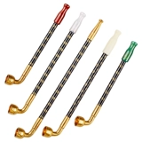 Старомодная медная курительная трубка ручной работы, мужской агатовый ретро мундштук