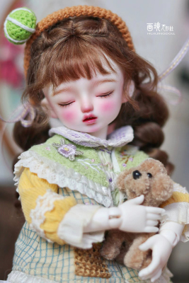 taobao agent 画境 Society original BJD genuine 6 girl sleeping Ava Wink Ava BJD SD similar doll