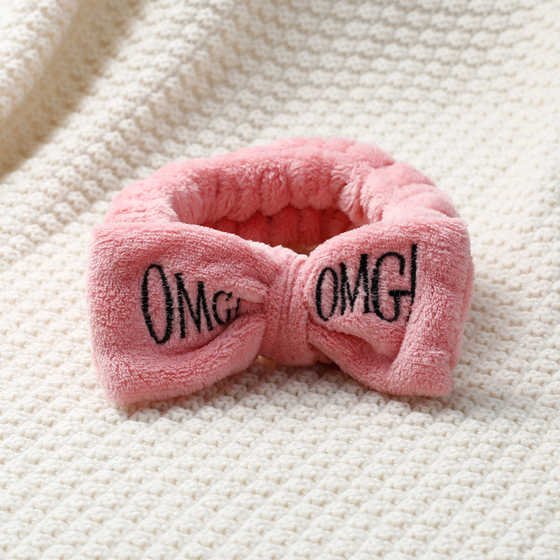 54 × OMG Bean PasteInternet celebrity Xian Lian Headband lovely cosmetology Scarf hair hoop Make up Headgear Hair band female wash one 's face use Of Headband