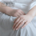 Câu chuyện bạc thiết kế đơn giản kiểu Trung Quốc S925 sterling bạc nhẫn hoa hồng nhẫn nữ trang trí quà tặng - Nhẫn nhẫn chrome heart Nhẫn